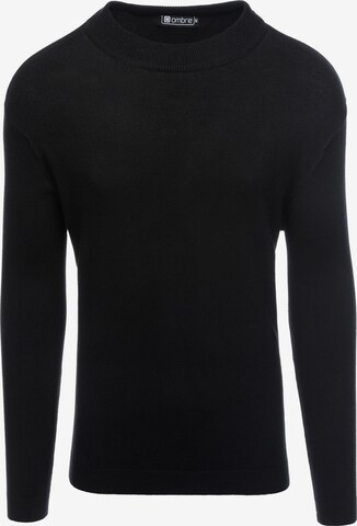 Ombre Sweater 'E178' in Black: front