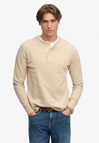 T-Shirt Superdry & Co en beige : devant