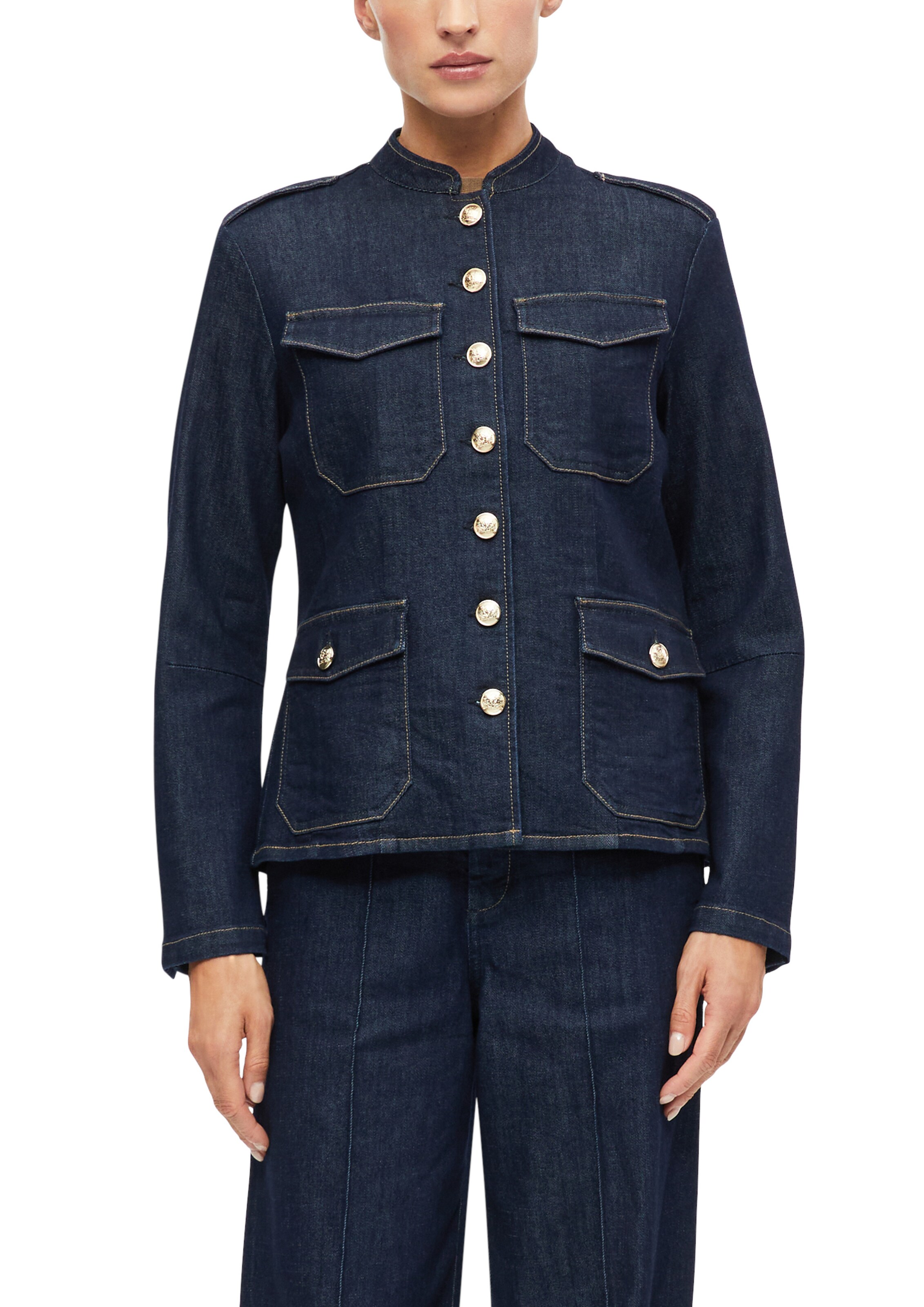 s.Oliver Tussenjas in Blauw