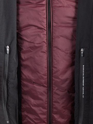 Manteau mi-saison 'BLERIOT' Krakatau en noir