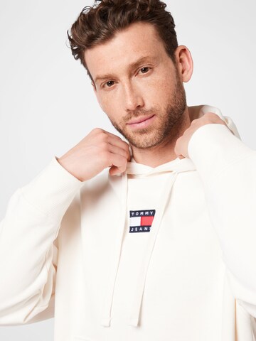 Sweat-shirt Tommy Jeans en blanc