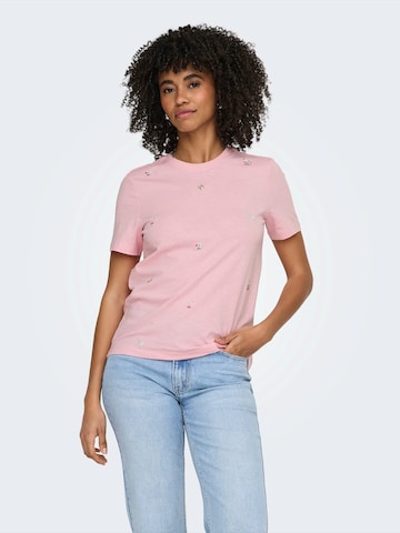 ONLY Shirt 'ONLKETTY' in Pink: front