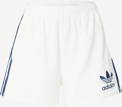 ADIDAS ORIGINALS Trousers in Navy / White, Item view