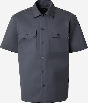 Fit confort Chemise 'Dexter' Vintage Industries en gris : devant