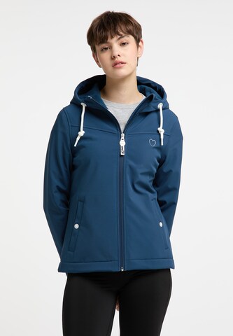 myMo ATHLSR Outdoorjas in Blauw: voorkant