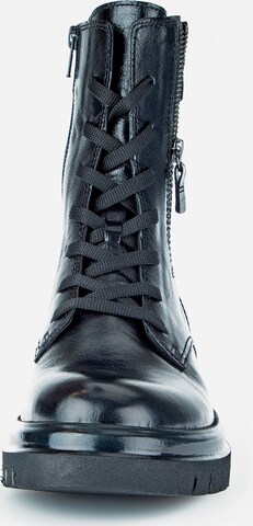 GABOR Lace-Up Ankle Boots in Black