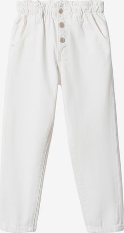 MANGO KIDS Jeans in White: front