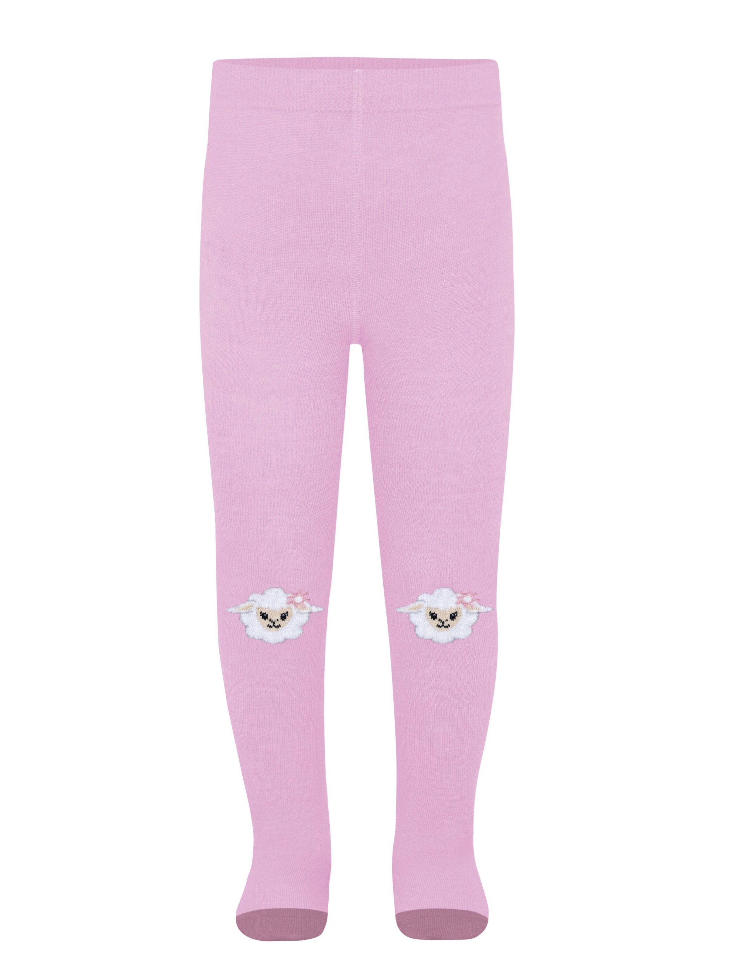 Collant 'Lyss' normani en rose : devant