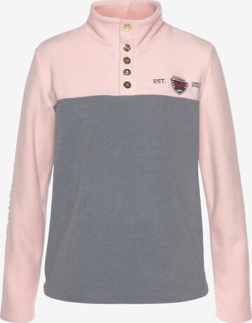 Tom Tailor Polo Team Sweatshirt in Grey: front