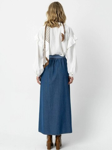 Coster Copenhagen Koszulka ' Longsleeved ' w kolorze biały