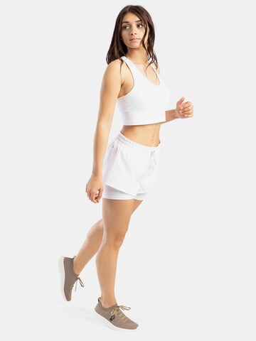 Spyder Skinny Spodnie sportowe w kolorze biały