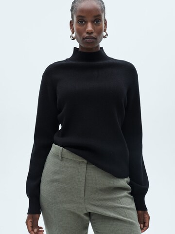 Pull-over 'MOZA' MANGO en noir