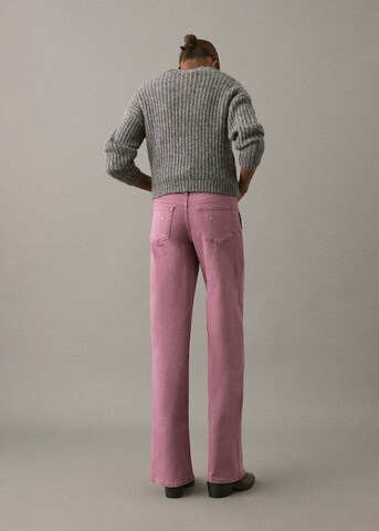 MANGO TEEN Regular Jeans 'Utstarts' in Pink