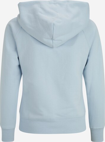 Gap Petite Zip-Up Hoodie in Blue