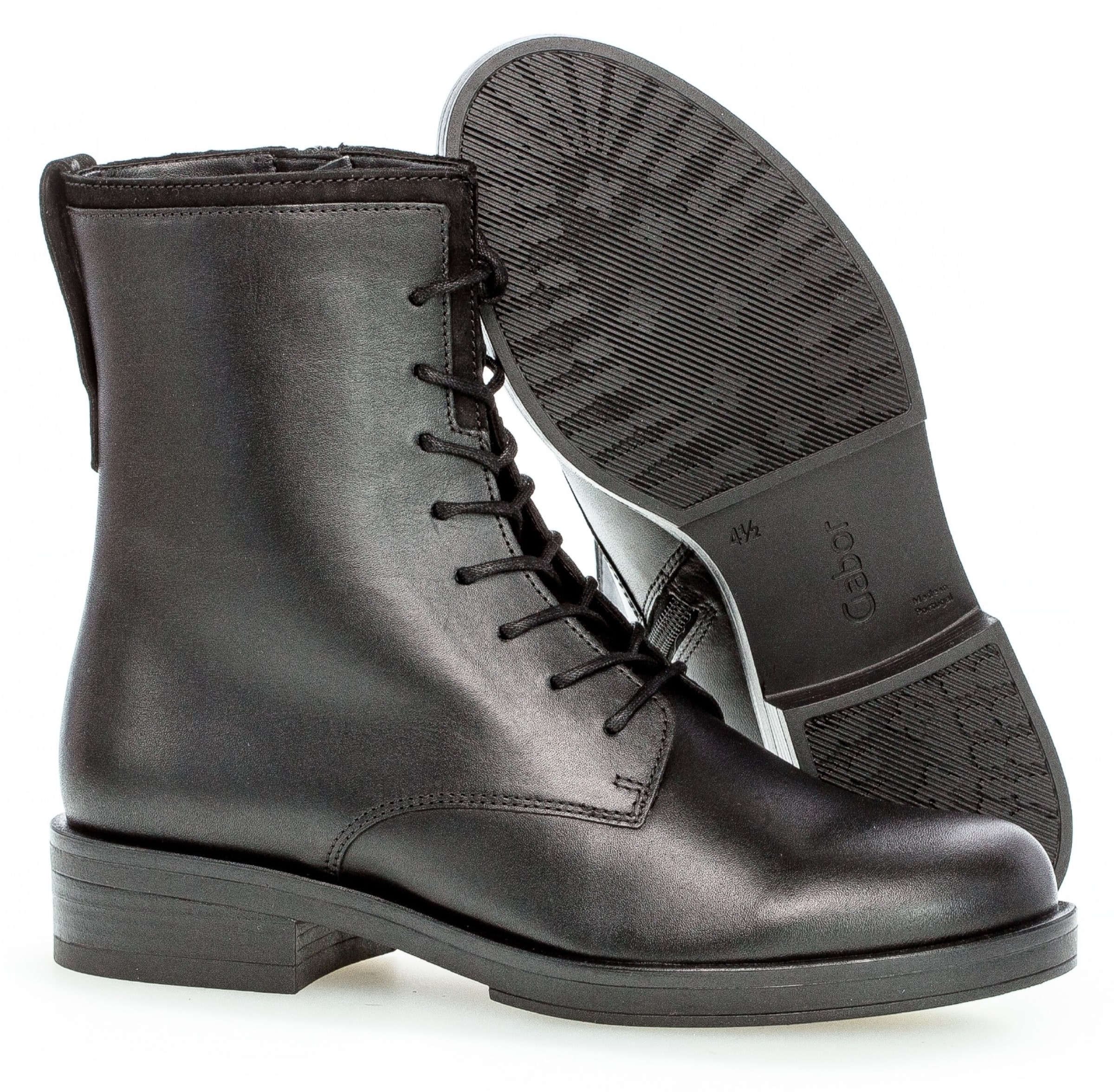 Bottines à lacets GABOR en noir