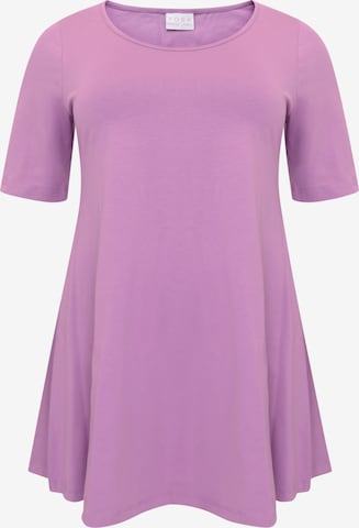 Yoek Tunic in Purple: front