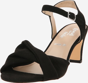 Sandales Dorothy Perkins en noir : devant