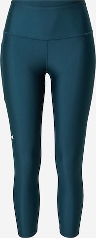 Skinny Pantalon de sport UNDER ARMOUR en bleu : devant