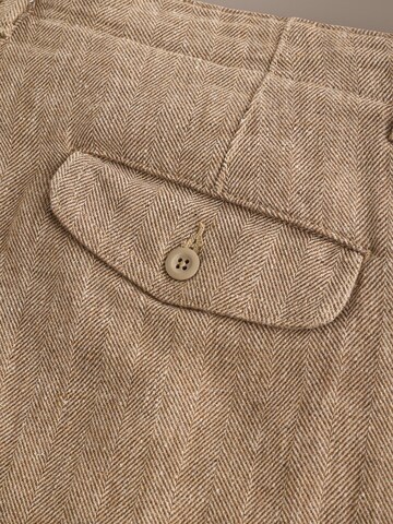 Next Regular Broek 'Heritage' in Beige