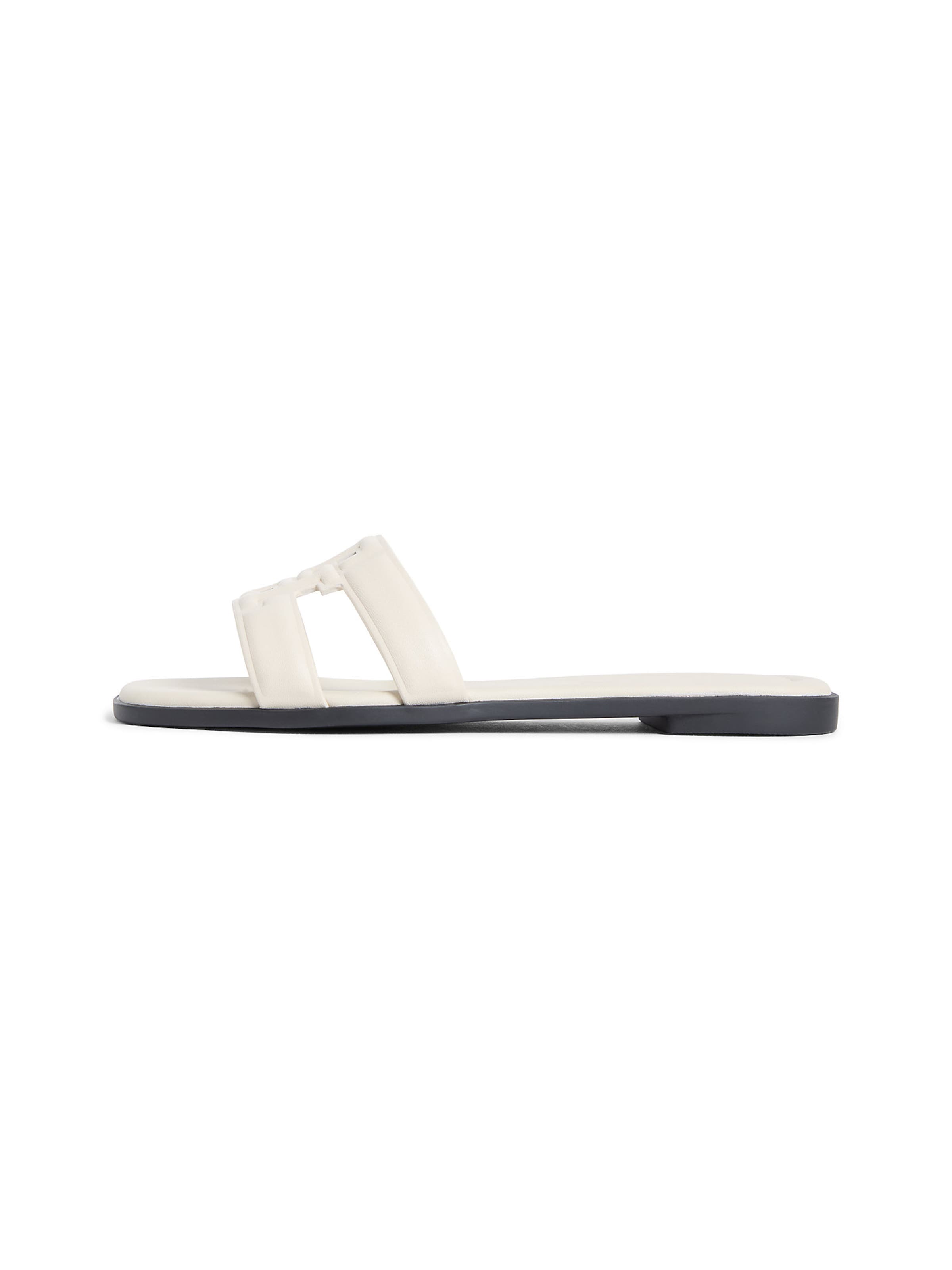 Mule TOMMY HILFIGER en blanc : devant
