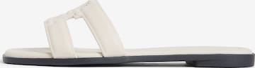 Mule TOMMY HILFIGER en blanc : devant