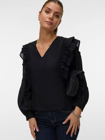 VERO MODA Bluse 'VMBliss' i sort: forside
