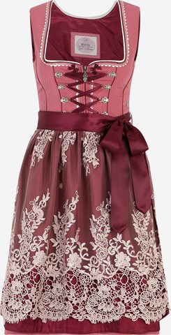 MARJO Dirndl in Roze: voorkant