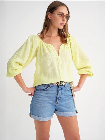 MixRay Bluse 'Blusen'‌‌‌‌‌‌ in Gelb