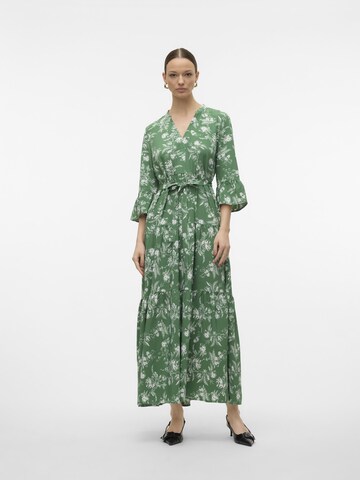 VERO MODA Shirt dress 'ZERA' in Green