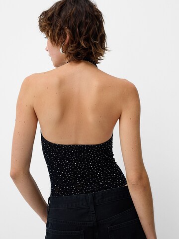 Shirtbody Bershka en noir
