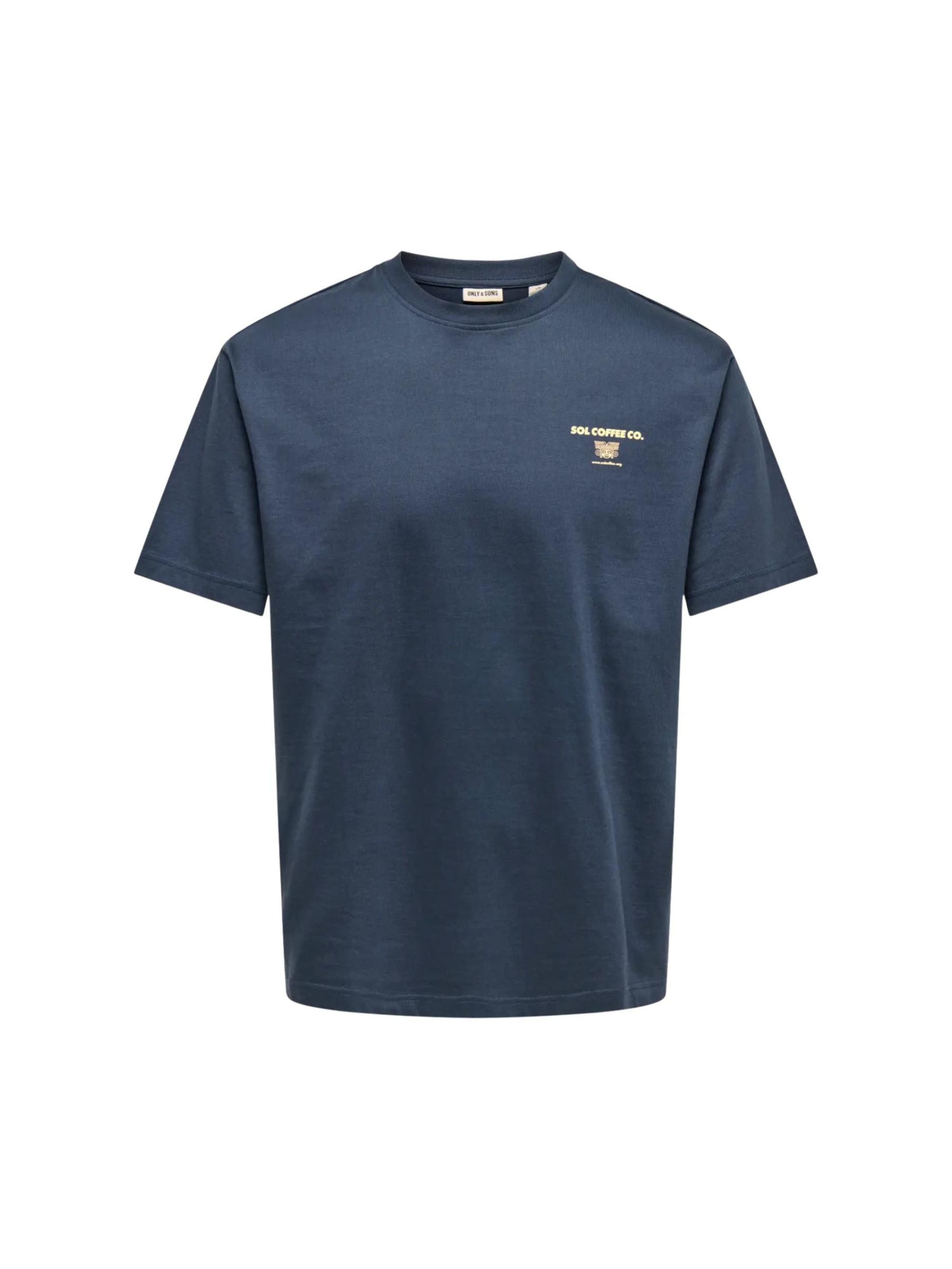 Only & Sons Shirt 'ONSFRED LIFE  FOODIE RLX' in Blue