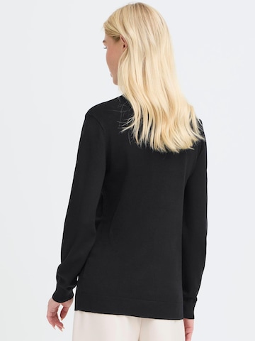 Oxmo Trui ' OXAIDA ROLLNECK ' in Zwart