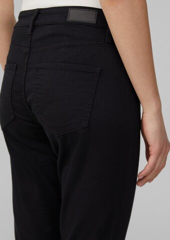 QS Slimfit Jeans 'Catie' in Zwart