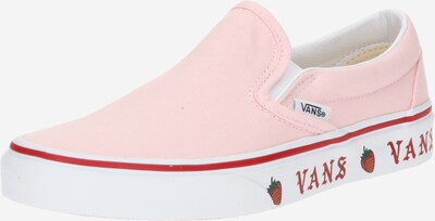 VANS Slip on 'UA Classic' en rose / rouge / blanc, Vue avec produit
