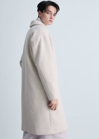 MANGO Mantel 'Finster' in Beige