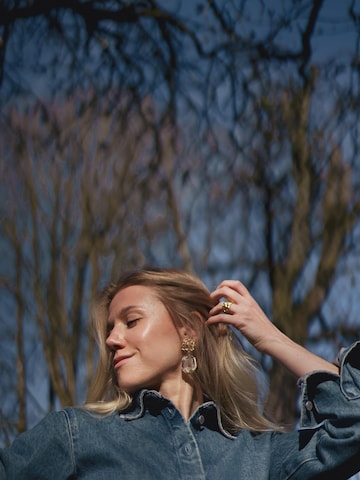 Les Reines Ohrringe 'Champagne Lumière'‌ in Gold