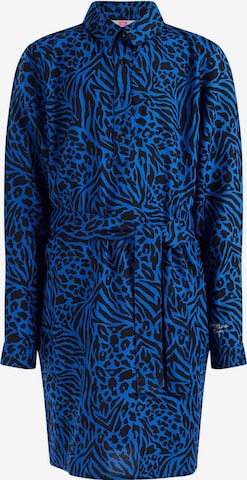 WE Fashion Jurk in Blauw: voorkant