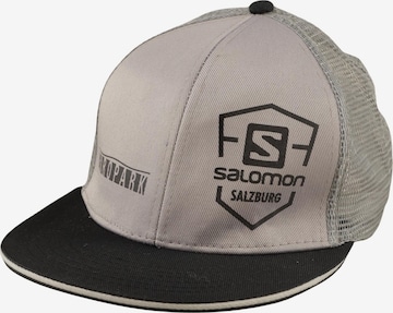SALOMON Hat & Cap in One size in Grey: front