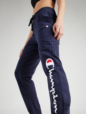 Champion Authentic Athletic Apparel Tapered Trousers in Blue