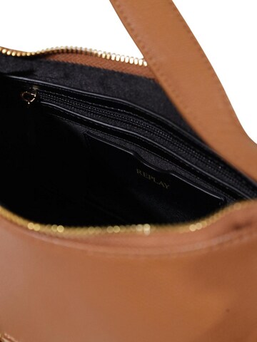 Borsa a spalla 'TEXTURIZED SYNTHETIC FW01A1.000.A7243S' di REPLAY in marrone