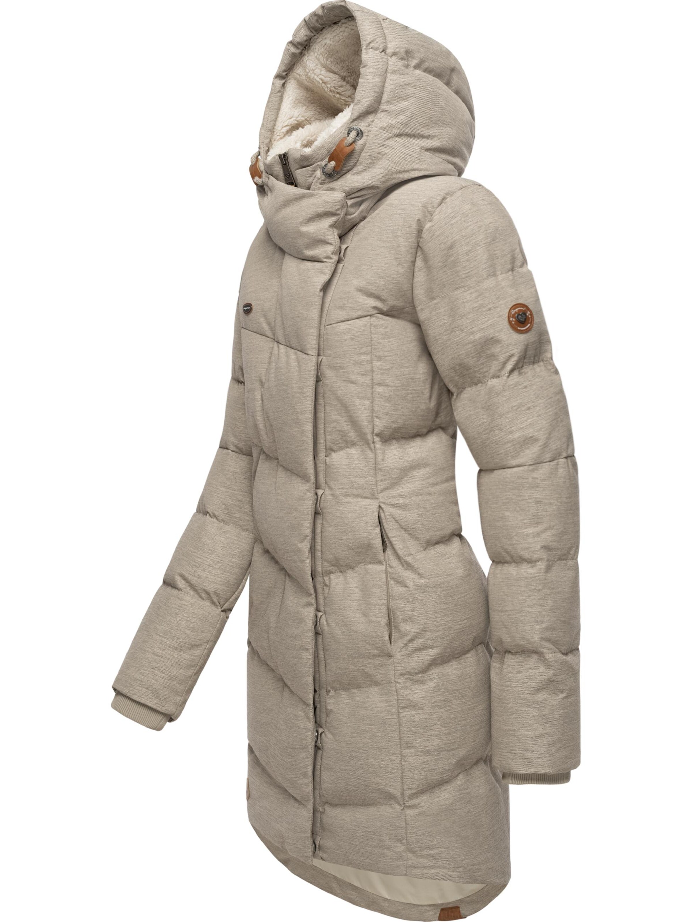 Ragwear Wintermantel 'Pavla' in Beige
