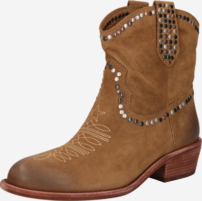 ASH Bottes de cowboy 'GIPSY03' en umbra / gris argenté / gris foncé, Vue avec produit