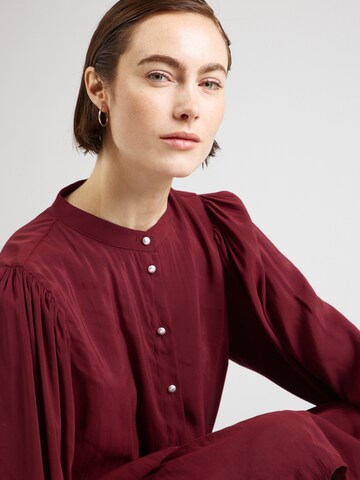 Abito camicia 'PCNessa' di PIECES in rosso