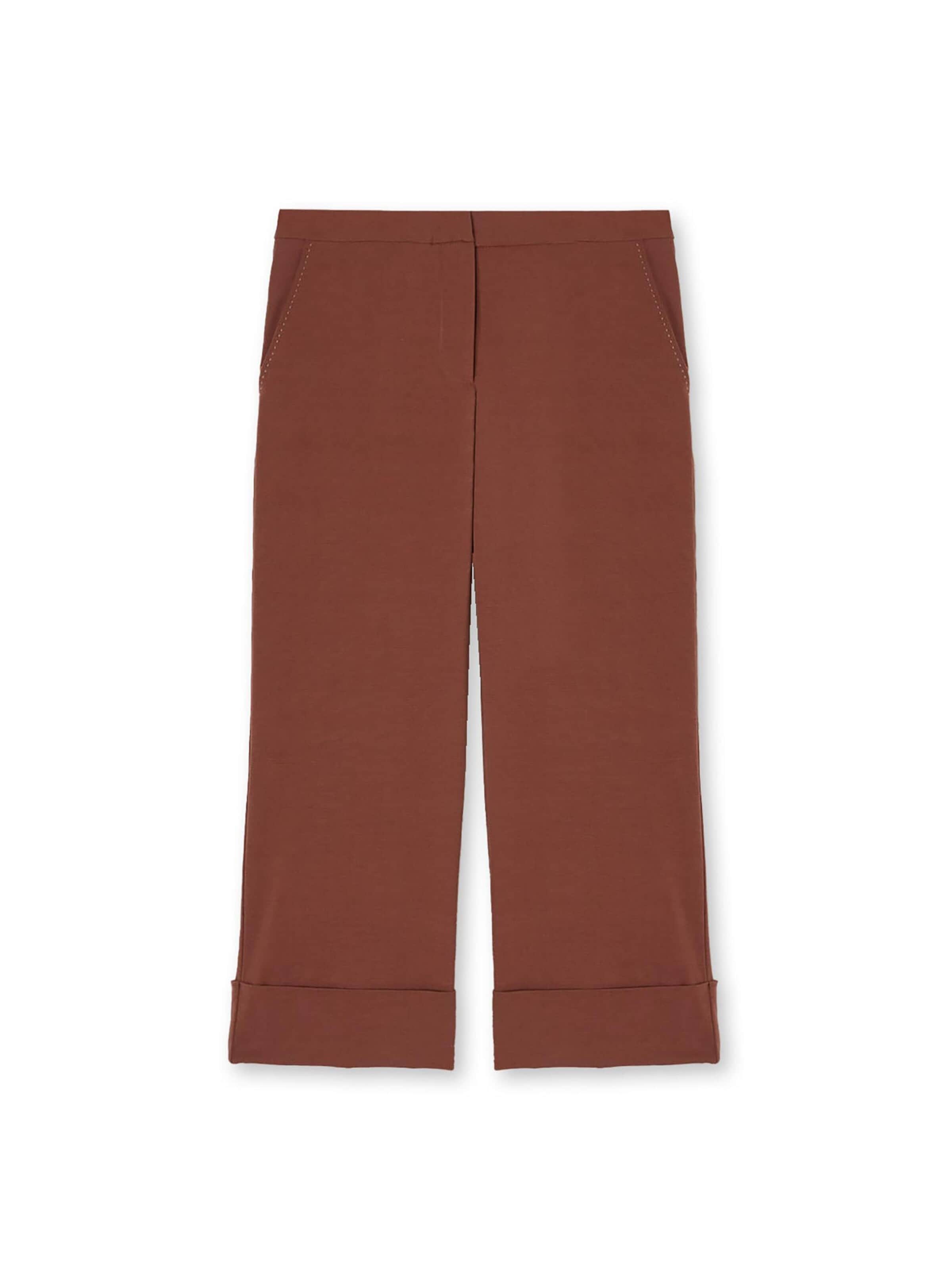 MOTIVI - Tapered Pantalón en marrón: frente