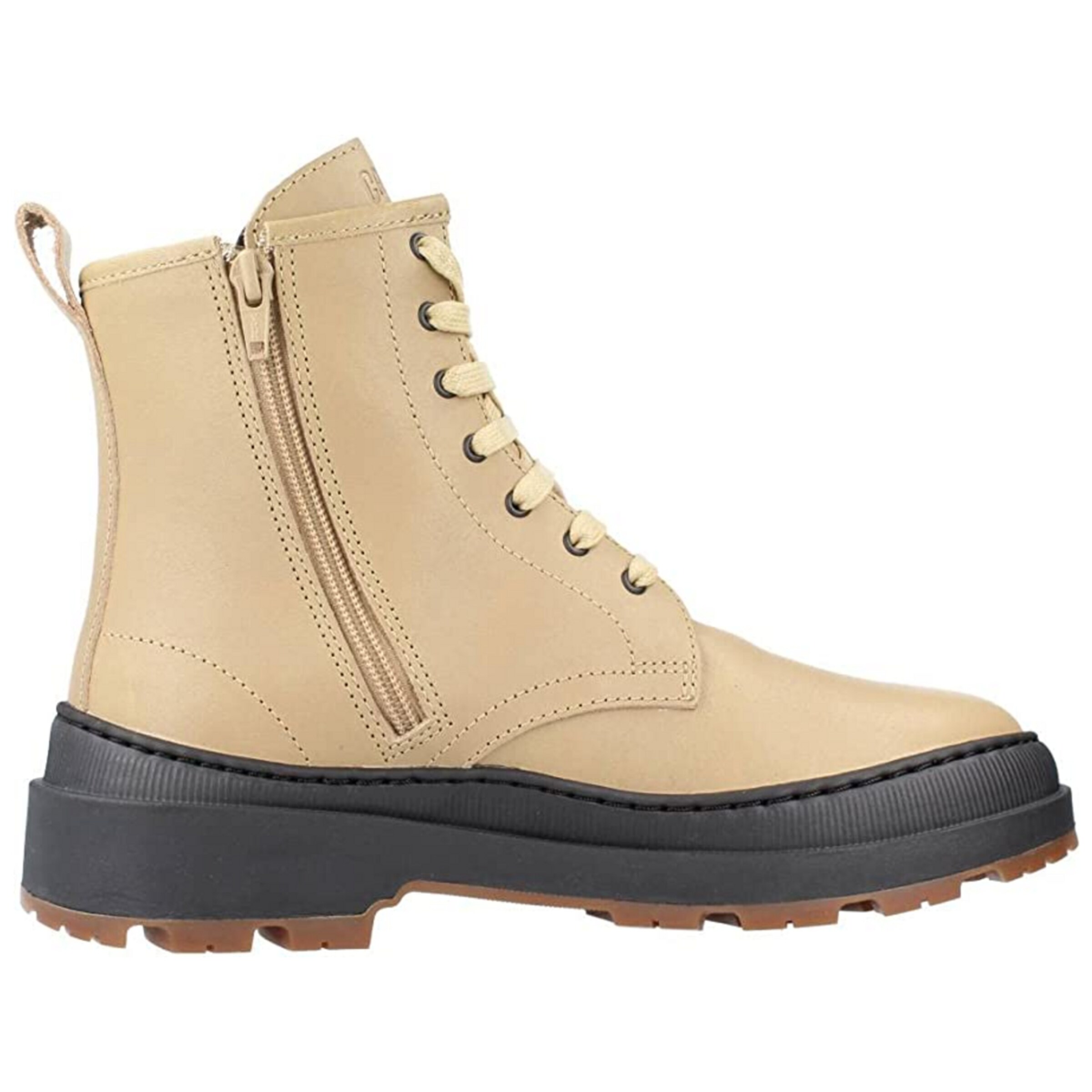 CAMPER Schnürstiefelette 'Brutus Trek' in Beige