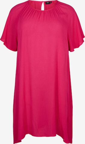 Zizzi - Vestido de verano 'ROSE' en rosa: frente