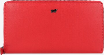 Braun Büffel Wallet 'Anna' in Red: front