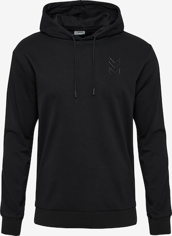 Hummel Athletic Sweatshirt in Black: front