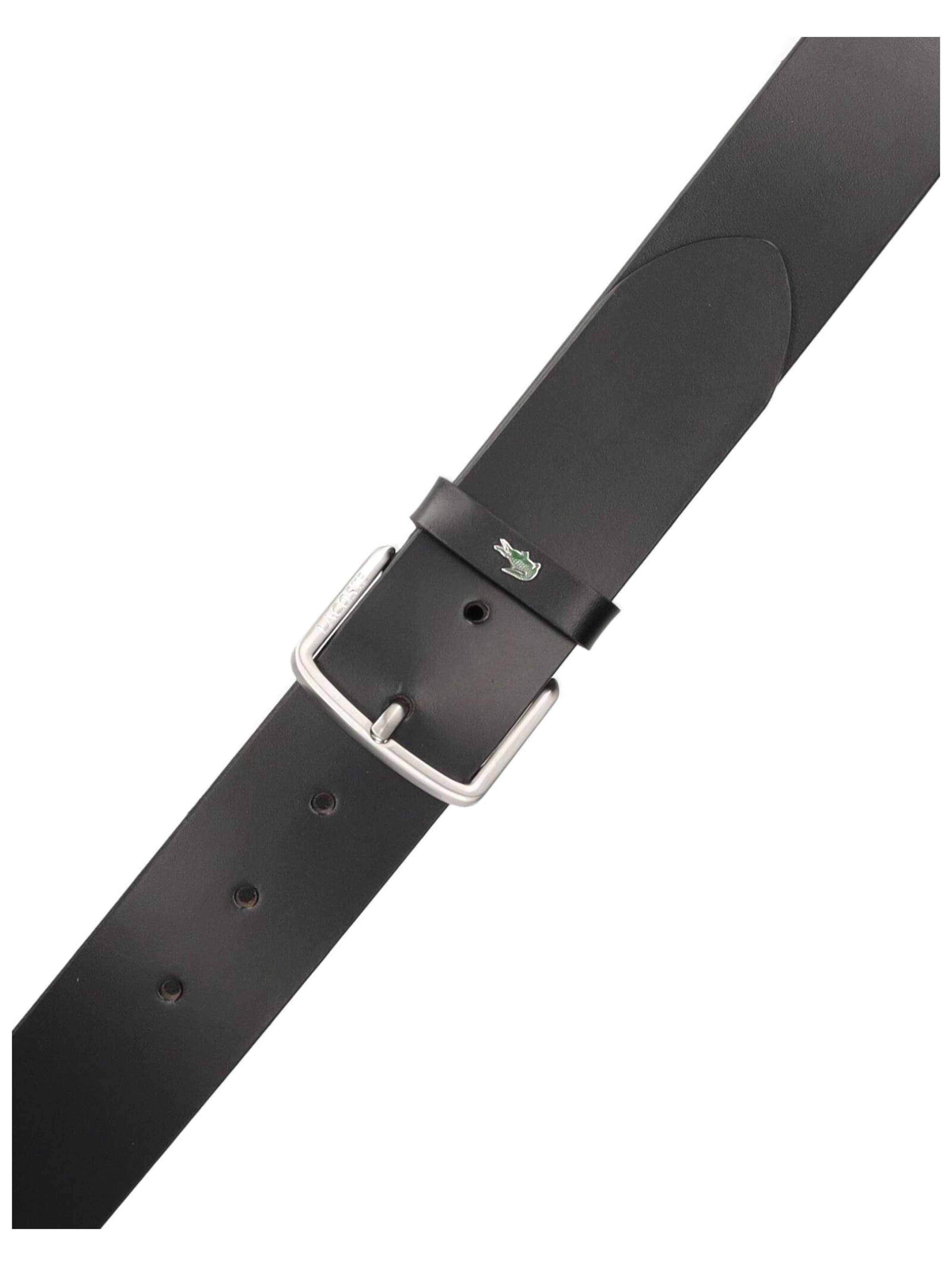 LACOSTE Gürtel in Schwarz
