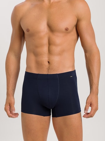 Boxers 'Essentials' Hanro en bleu : devant